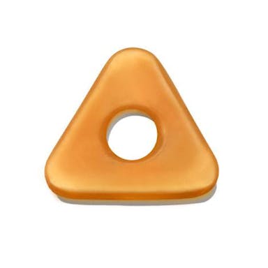 Rubber Triangle Teether from The Charmer Play Kit